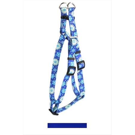 Solid Royal Blue Step-In Harness - Large